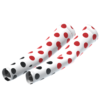 Women's Polka Dots Quick Dry Cycling Arm-Warmers