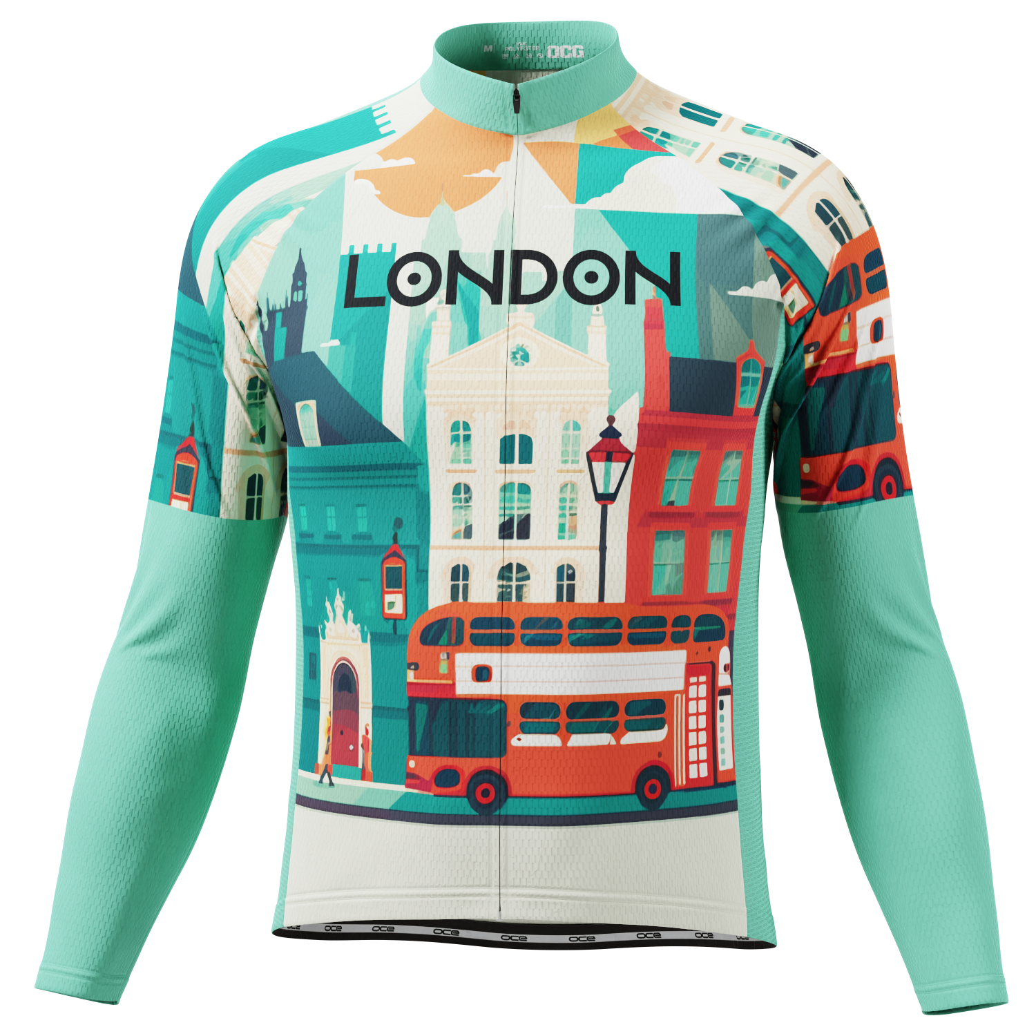 Men's Around The World - London Long Sleeve Cycling Jersey