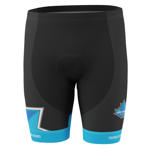 Men's Iron Team - Cops For Cancer Gel Padded Cycling Shorts