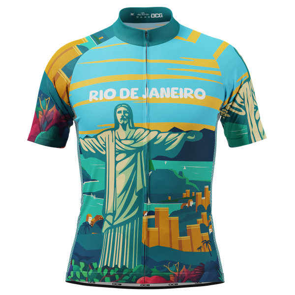 Men's Around The World - Rio de Janeiro Short Sleeve Cycling Jersey