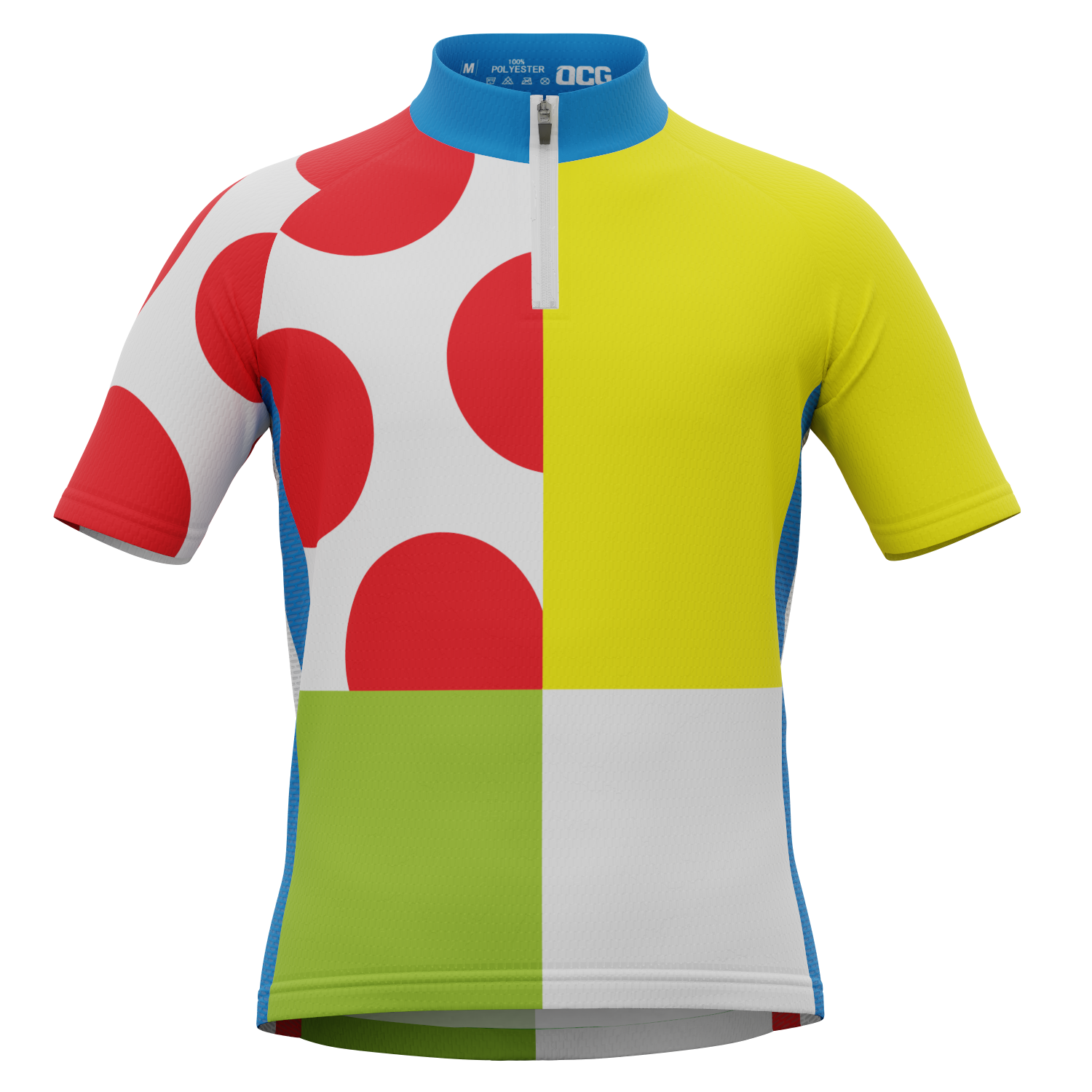 Kid's Tour de France Leaders KOM Sprinters Short Sleeve Cycling Jersey