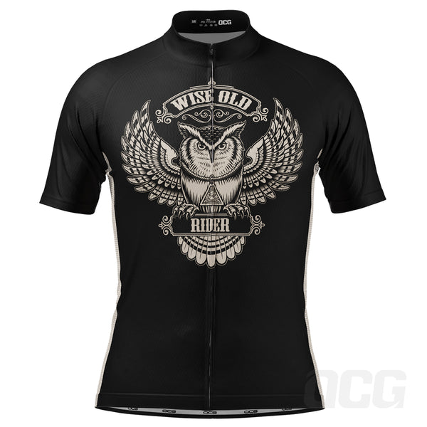 Men's Wise Old Rider Short Sleeve Cycling Jersey