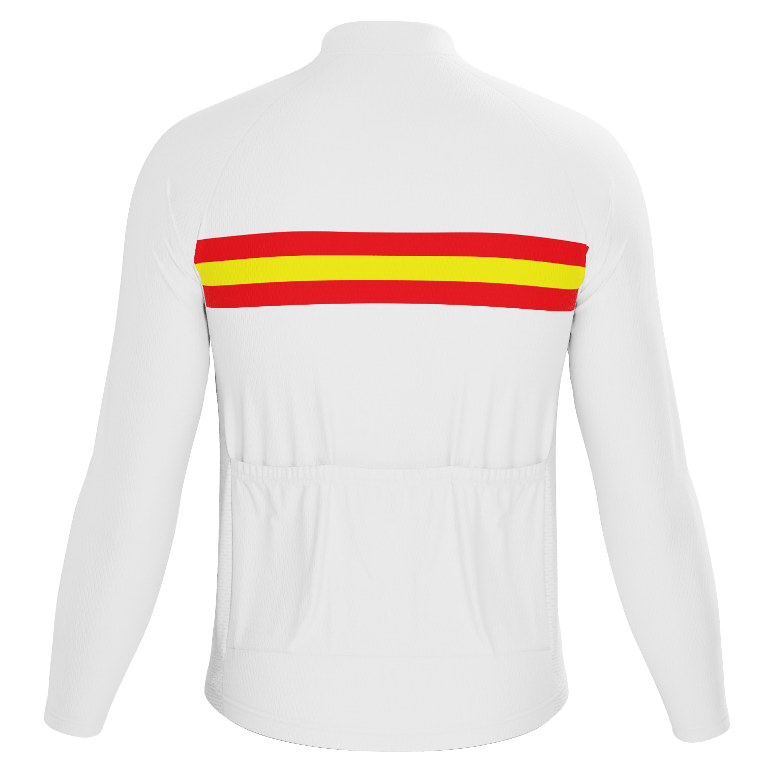 Men's España Spanish National Flag Long Sleeve Cycling Jersey