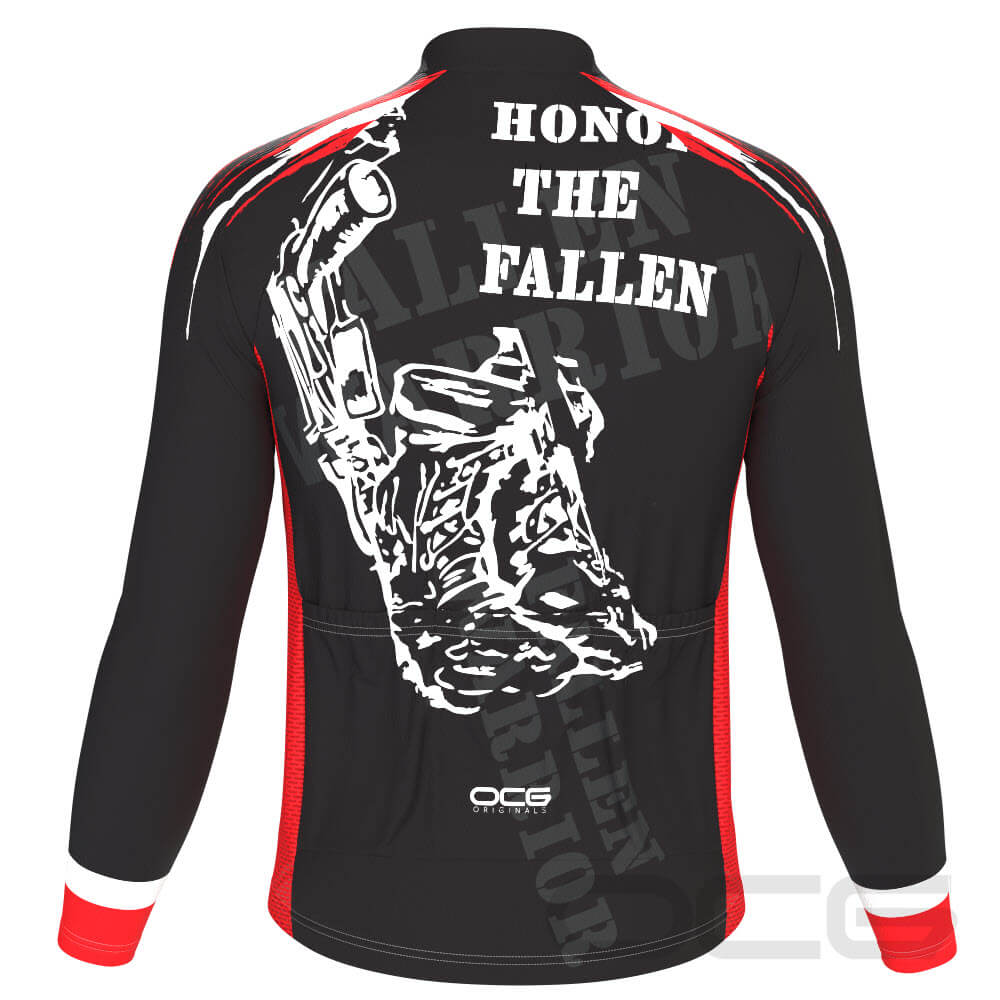 Men's Honor the Fallen Long Sleeve Cycling Jersey