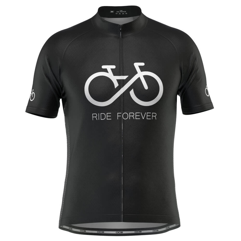 Men's Ride Forever Infinity Short Sleeve Cycling Jersey