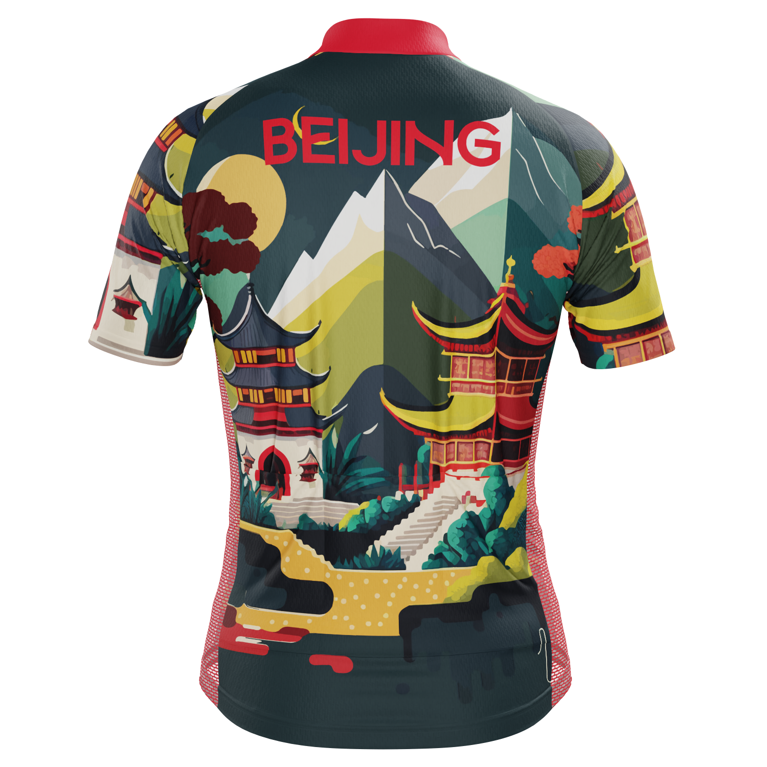 Men's Around The World - Beijing Short Sleeve Cycling Jersey