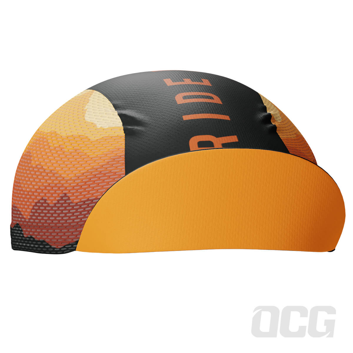 Unisex Ride Free Sunset Quick Dry Cycling Cap