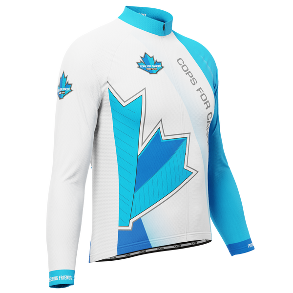 Women's Iron Team - Cops For Cancer Long Sleeve Cycling Jersey