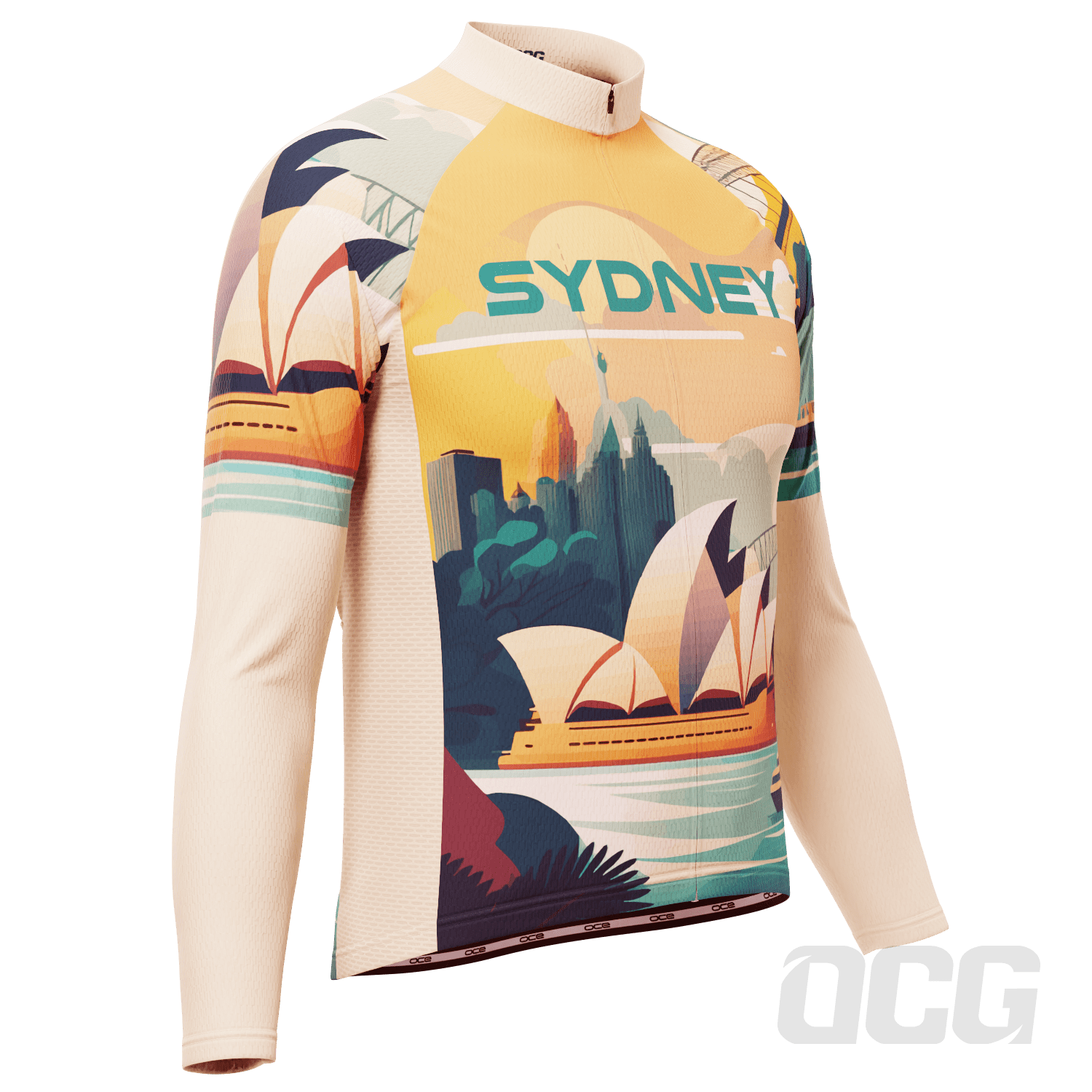 Men's Around The World - Sydney Long Sleeve Cycling Jersey