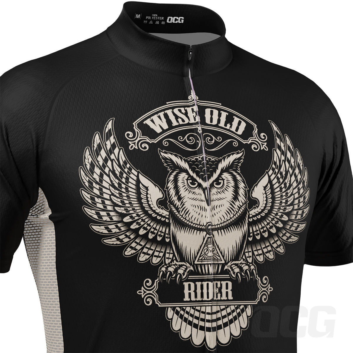 Men's Wise Old Rider Short Sleeve Cycling Jersey