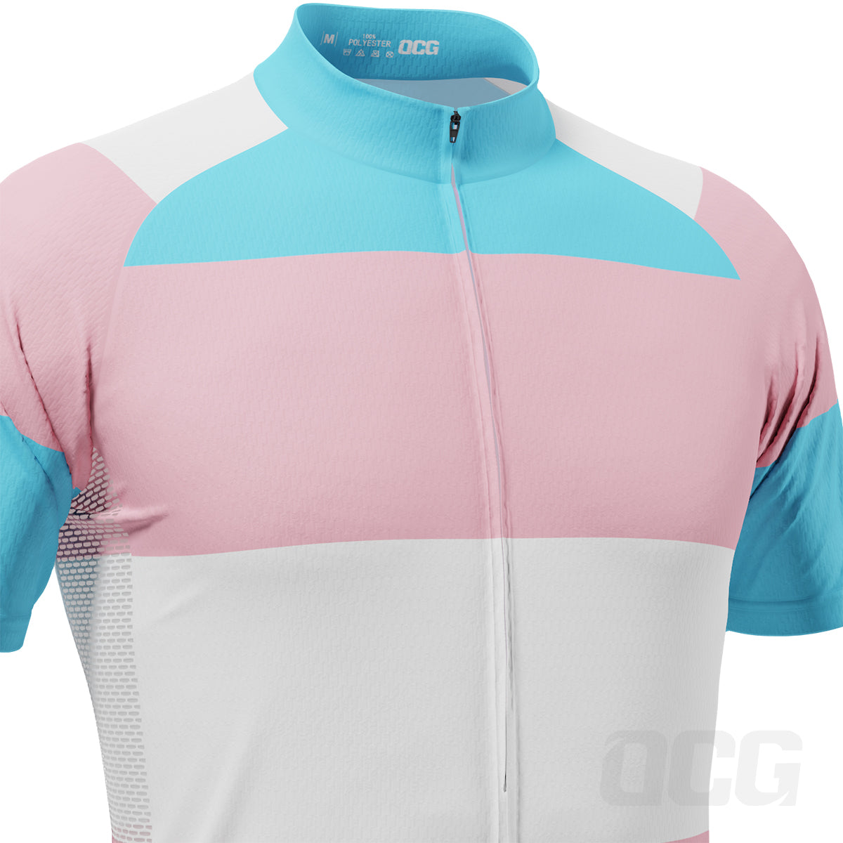 Men's LGBT Trans Pride Short Sleeve Cycling Jersey