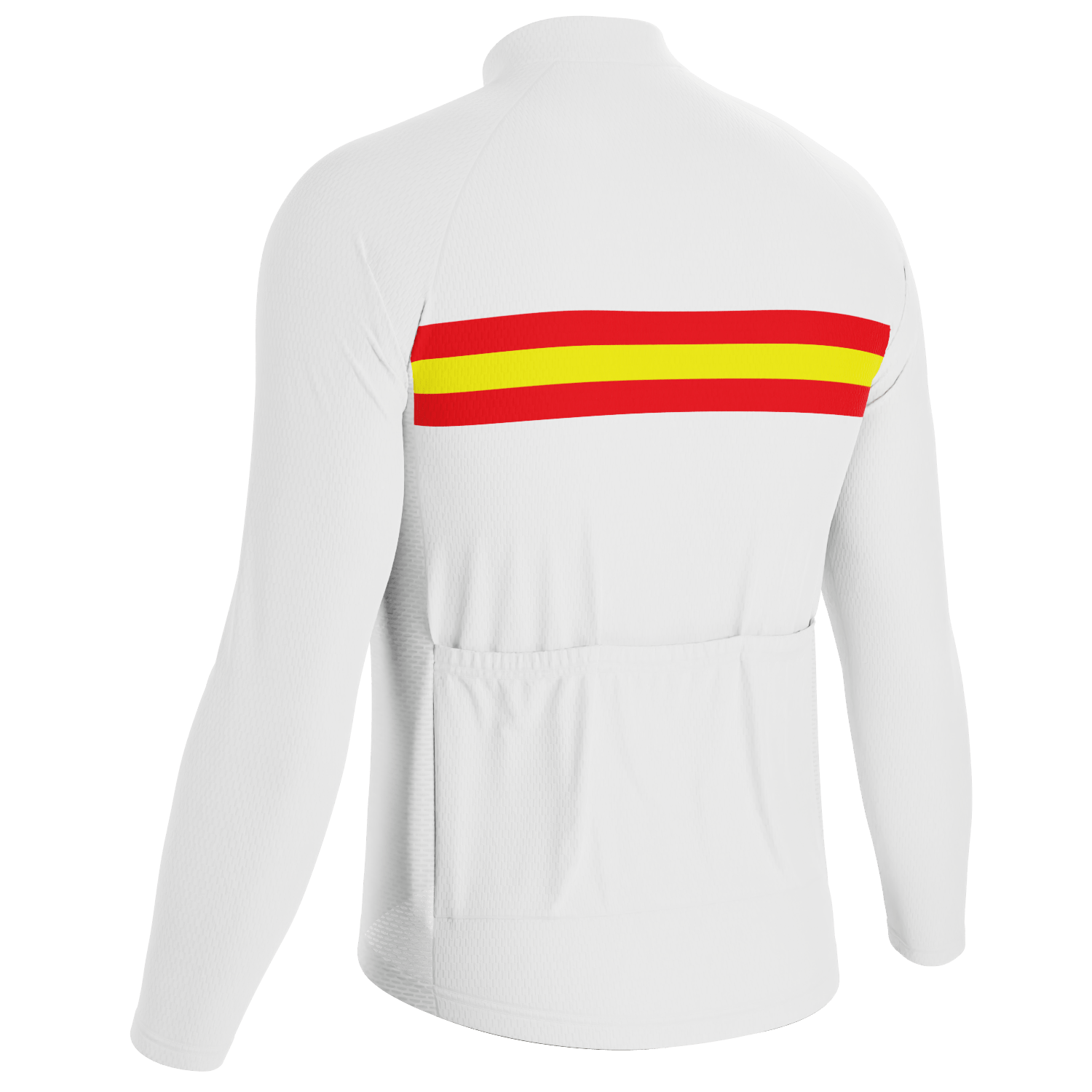 Men's España Spanish National Flag Long Sleeve Cycling Jersey