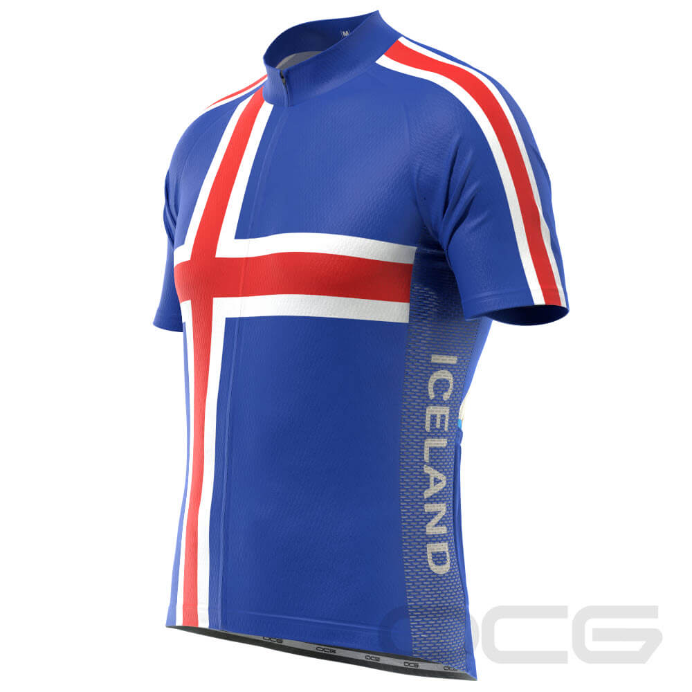 Iceland White Cycling Jersey –