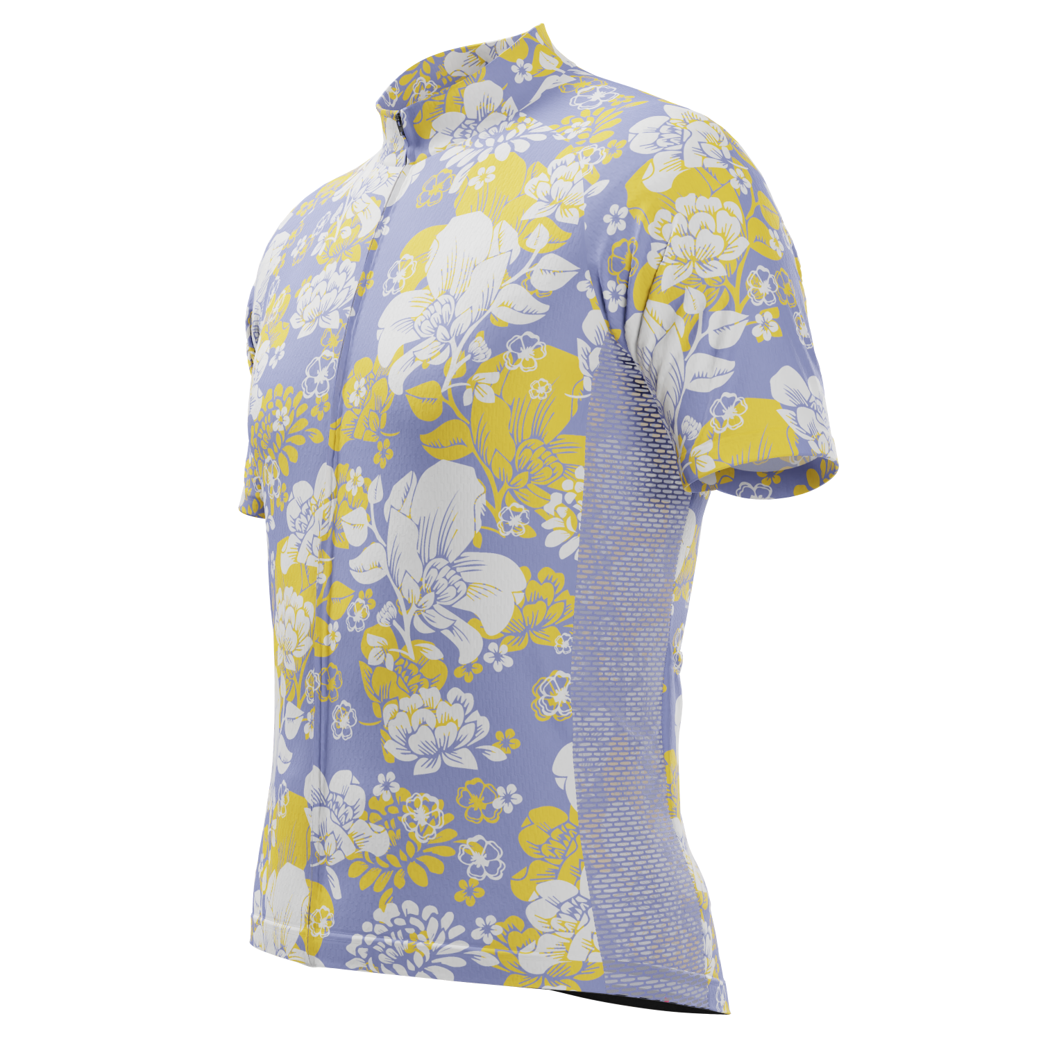 Men's Hawaii Florals Short Sleeve Cycling Jersey