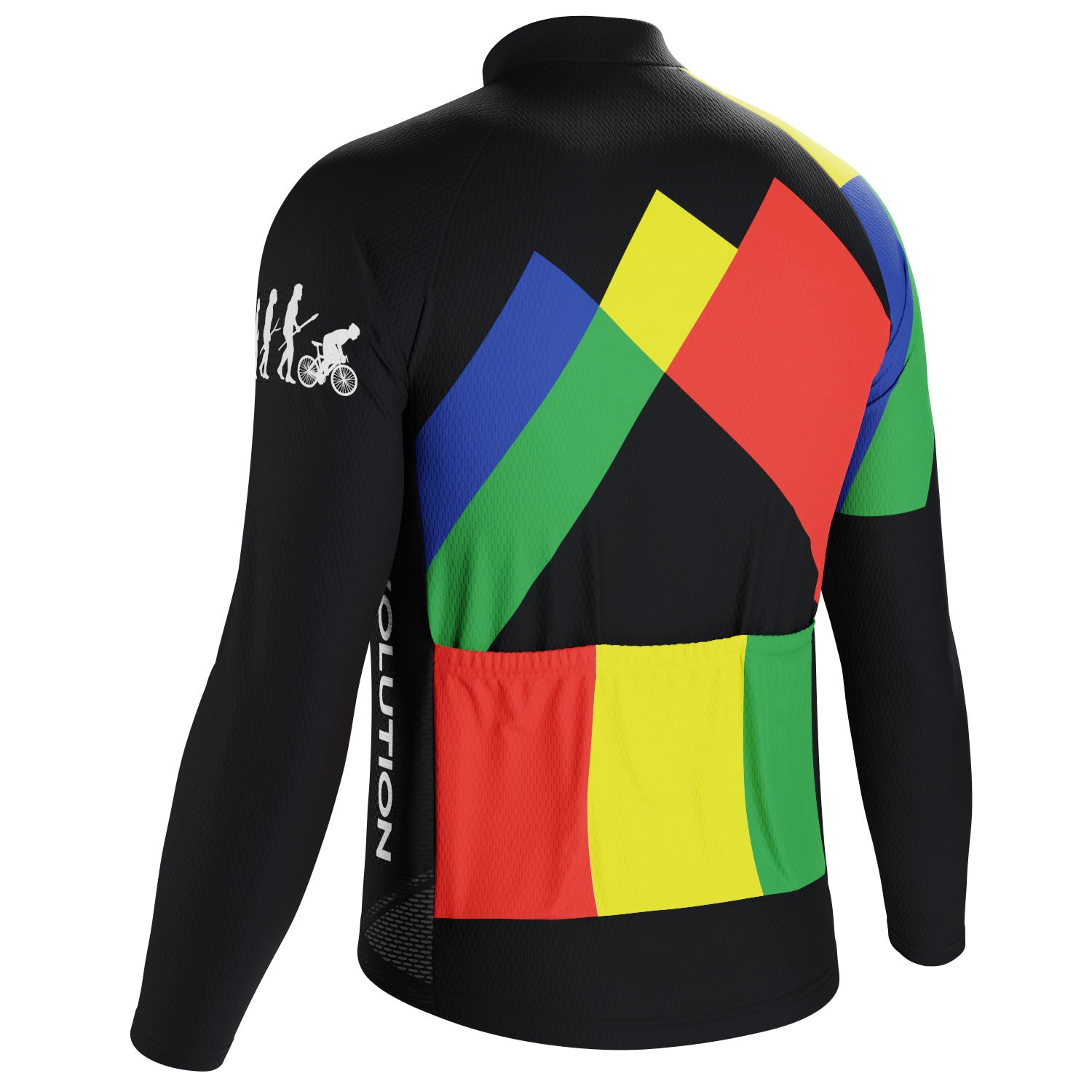 Men's Evolution of Man Long Sleeve Cycling Jersey
