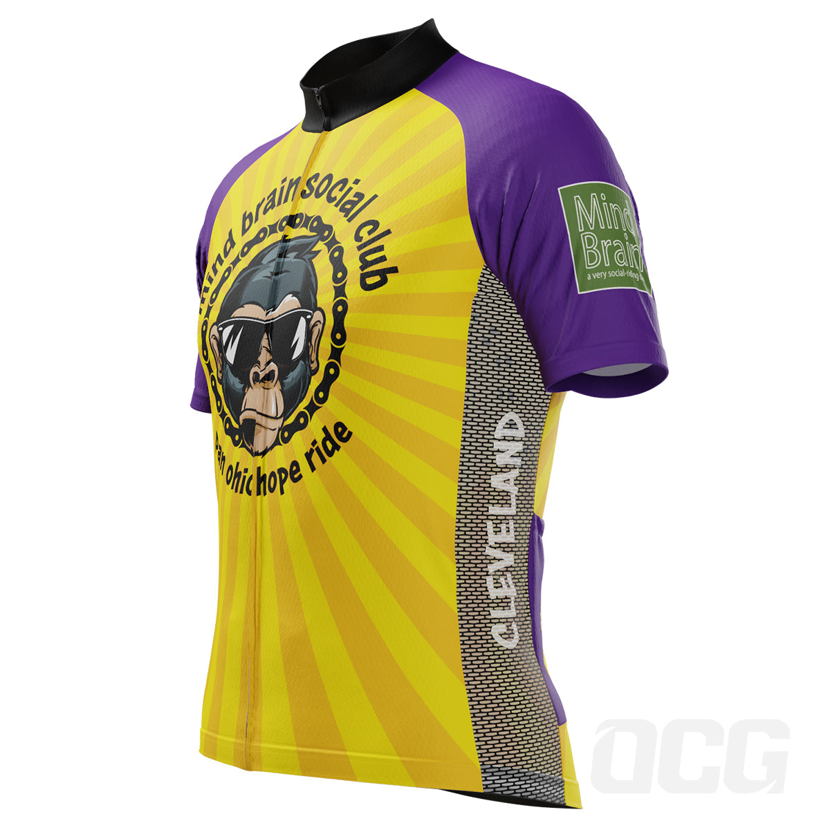 Men's Custom Team MBSC POHR Short Sleeve Cycling Jersey