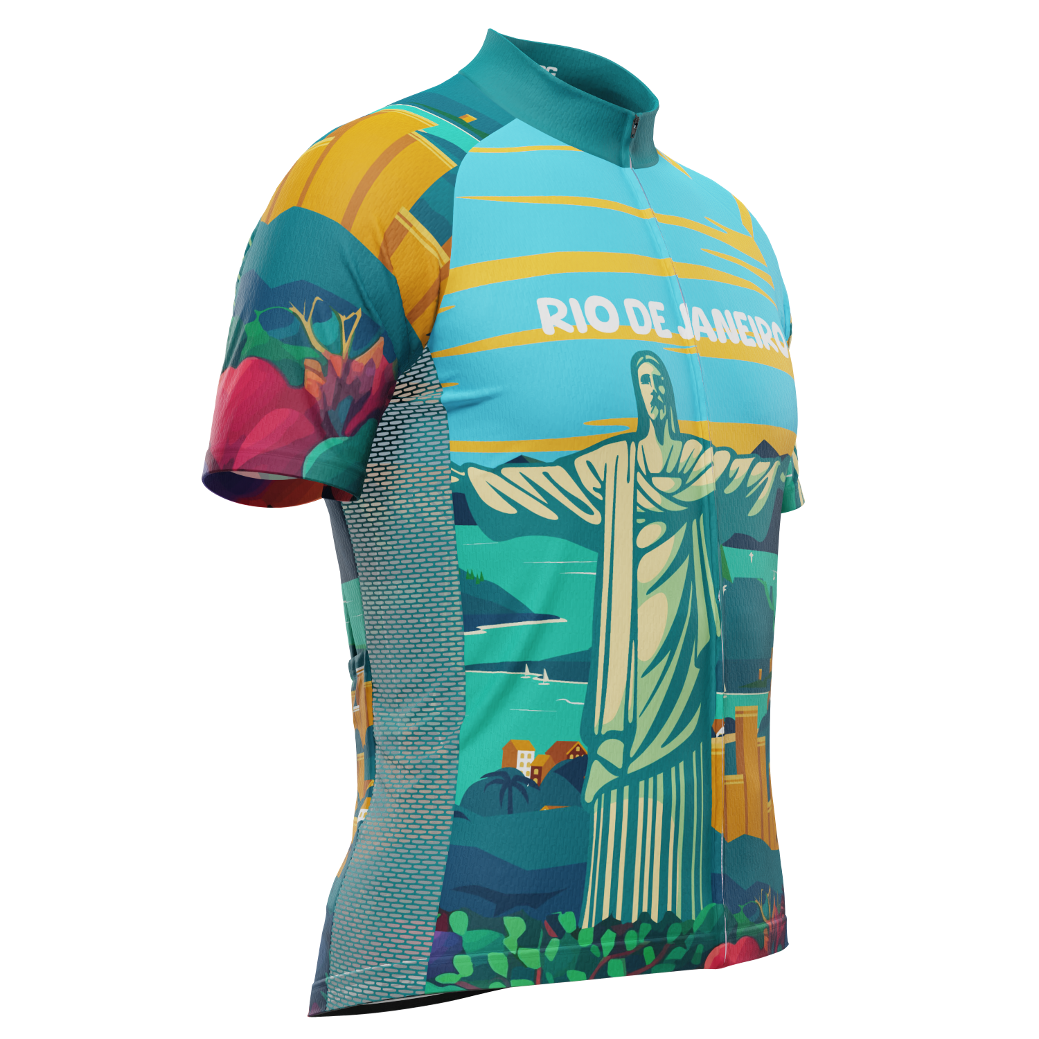 Men's Around The World - Rio de Janeiro Short Sleeve Cycling Jersey