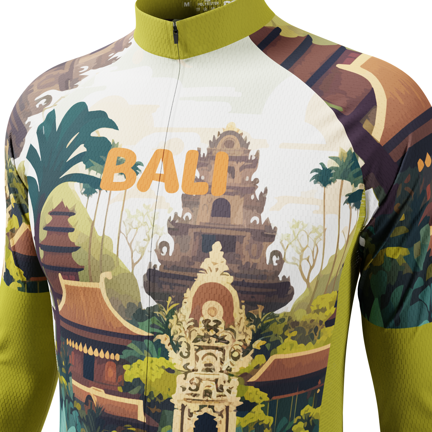 Men's Around The World - Bali Long Sleeve Cycling Jersey