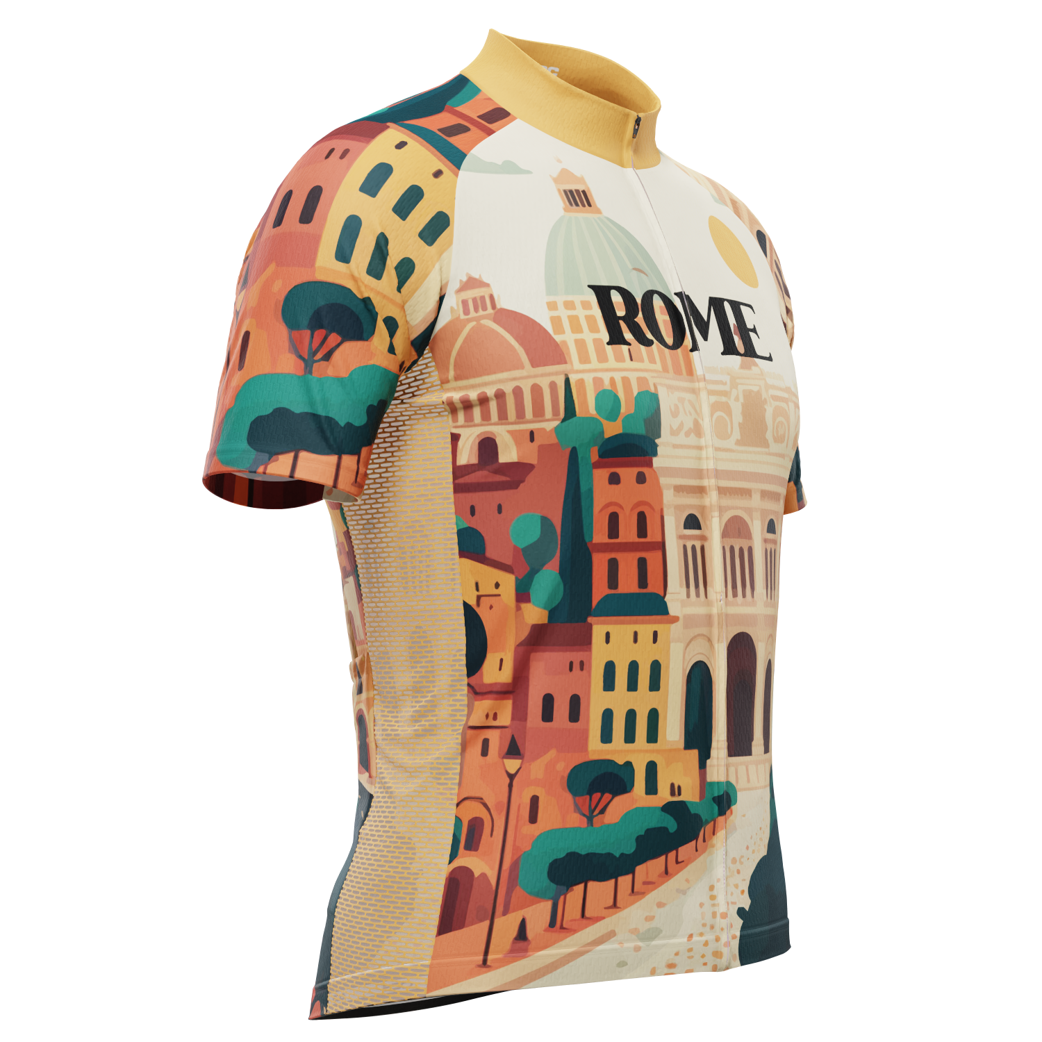 Men's Around The World - Rome Short Sleeve Cycling Jersey
