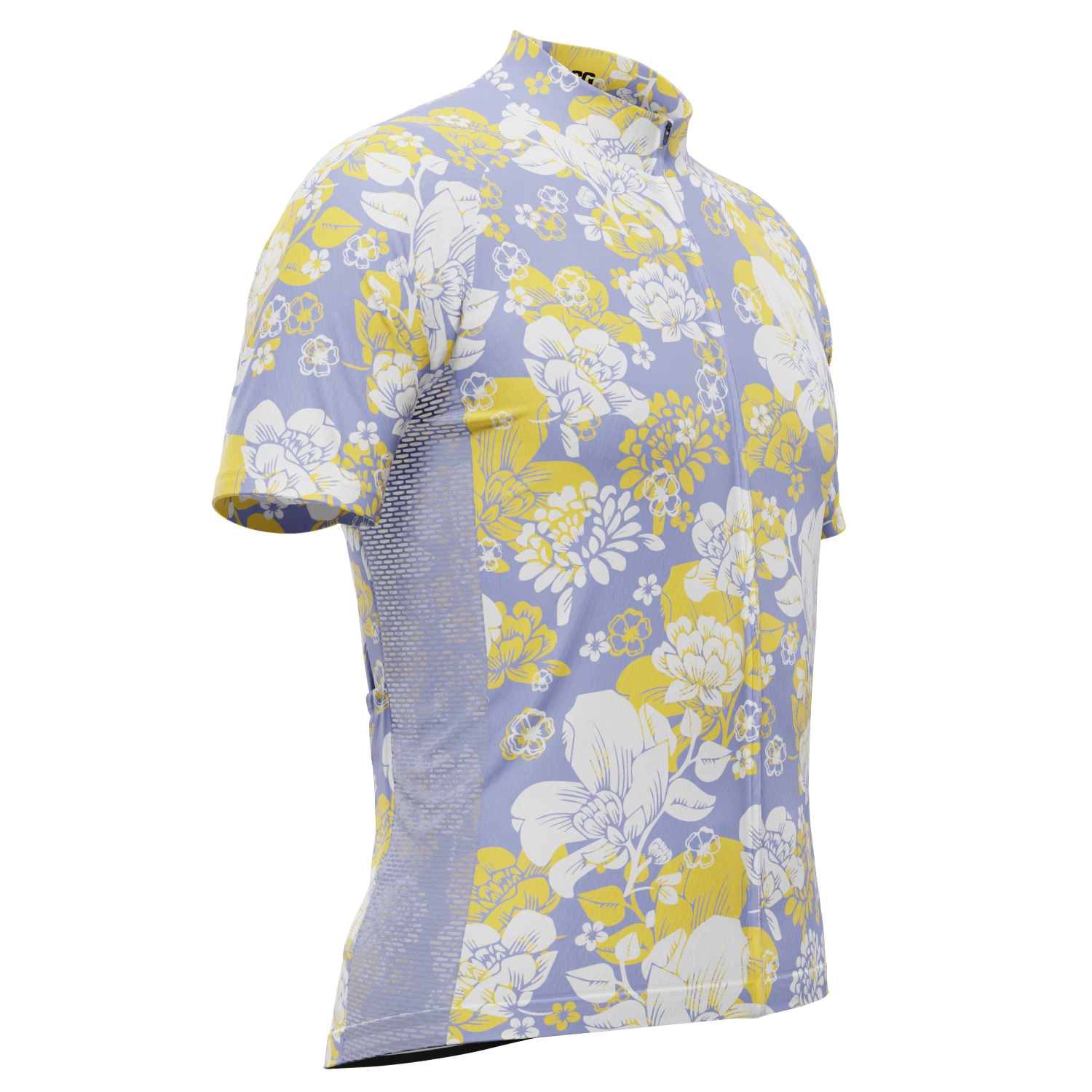 Men's Hawaii Florals Short Sleeve Cycling Jersey