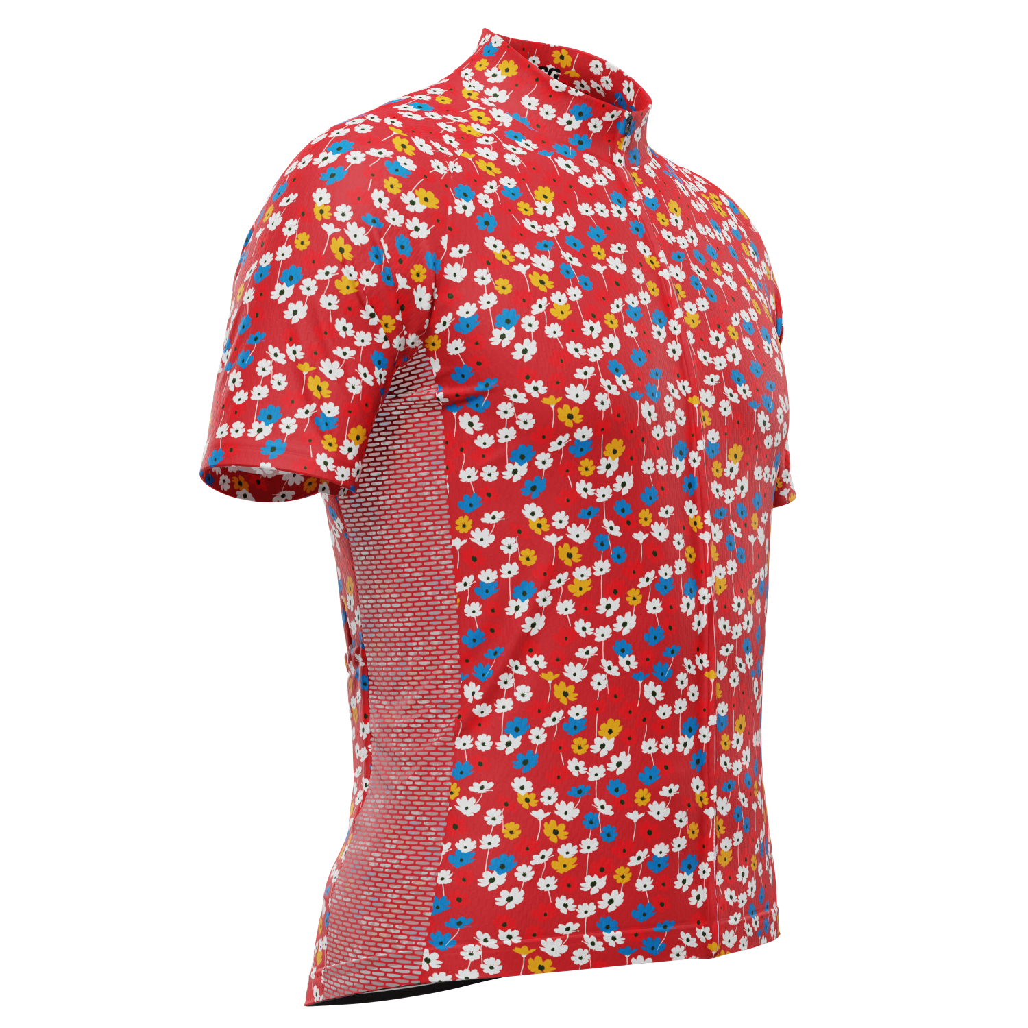 Men's Ditsy Floral Short Sleeve Cycling Jersey