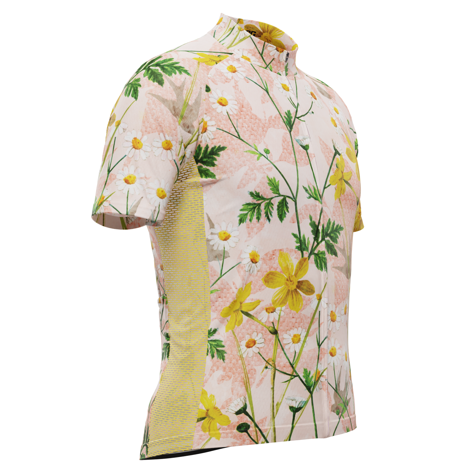 Men's Daisies Short Sleeve Cycling Jersey