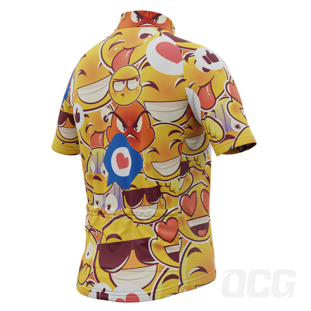 Kid's Emoji Mayhem Short Sleeve Cycling Jersey