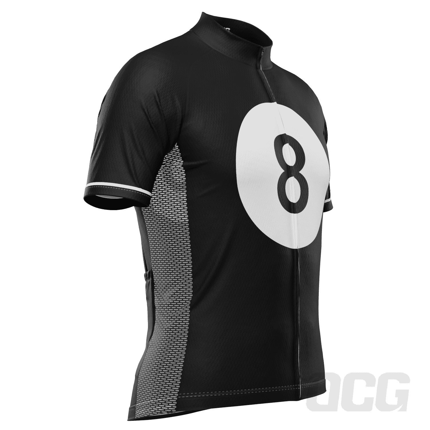 Men's Magic 8-Ball Short Sleeve Cycling Jersey