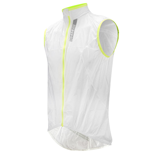 DV Neo White Lightweight Windproof Water Resistant Cycling Vest