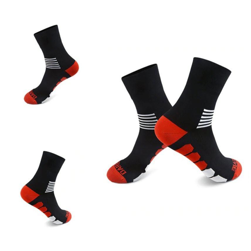 DV Six Stripe Mid-Length Pro Cycling Socks