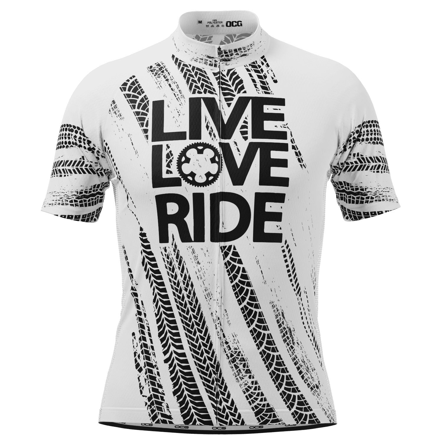 Men's Live Love Ride Short Sleeve Cycling Jersey