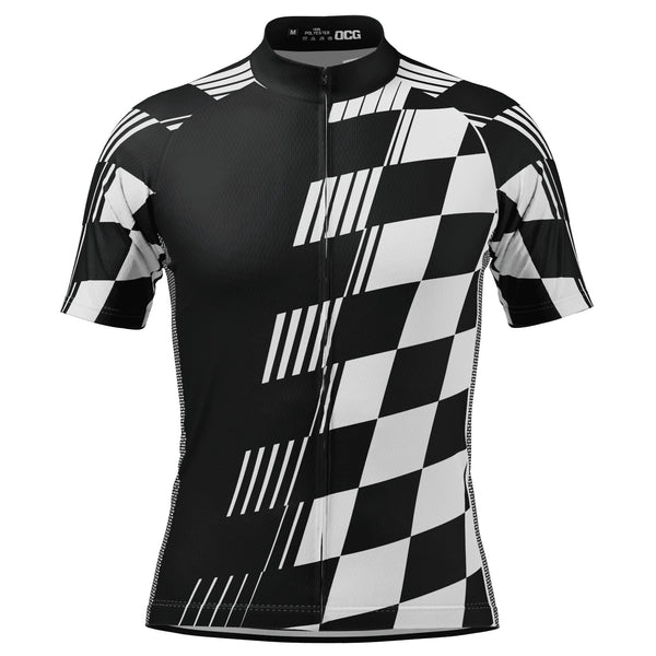 Men's PAVE Athletic Modern Auto Short Sleeve Cycling Jersey