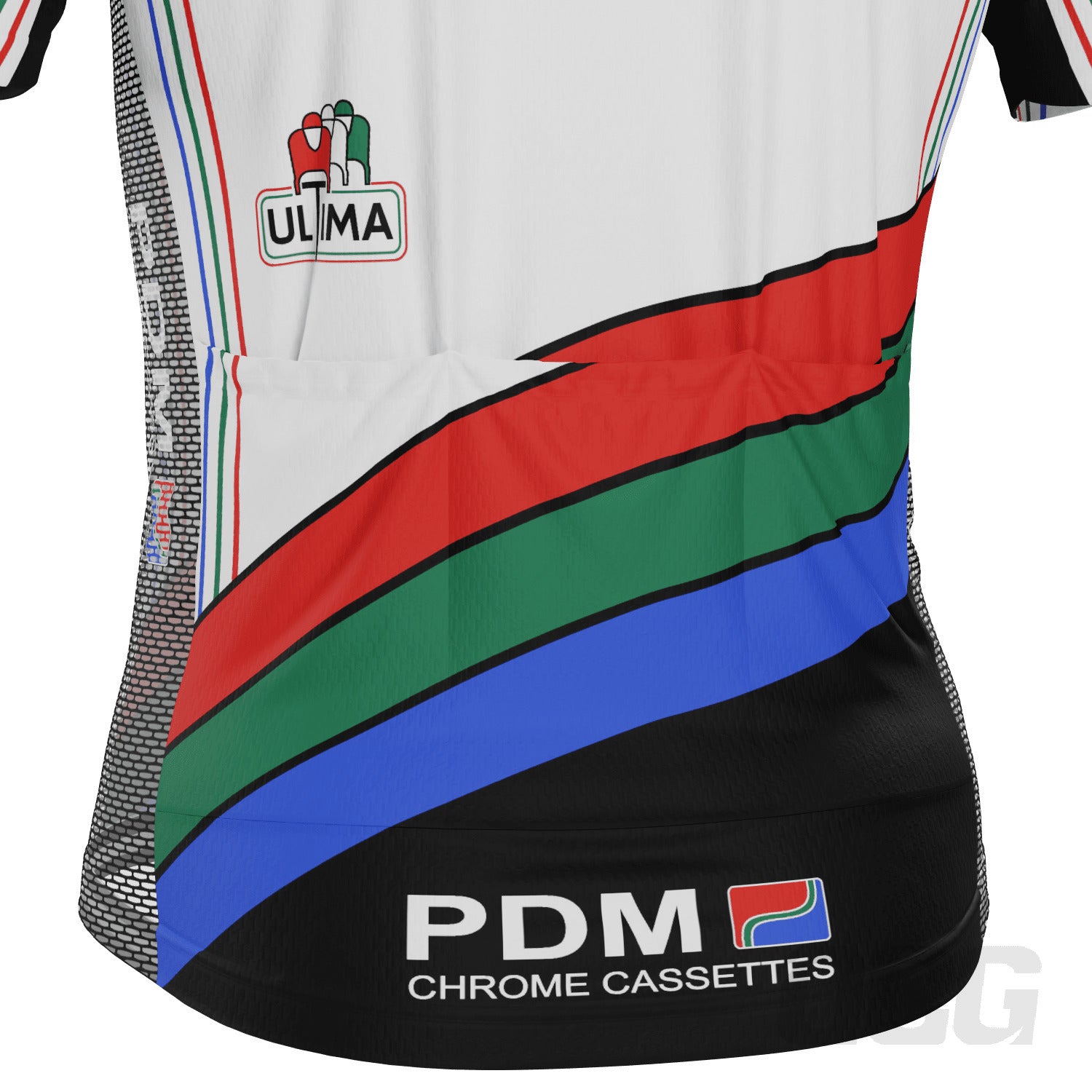 Men's PDM Cassettes Ultima Retro Short Sleeve Cycling Jersey