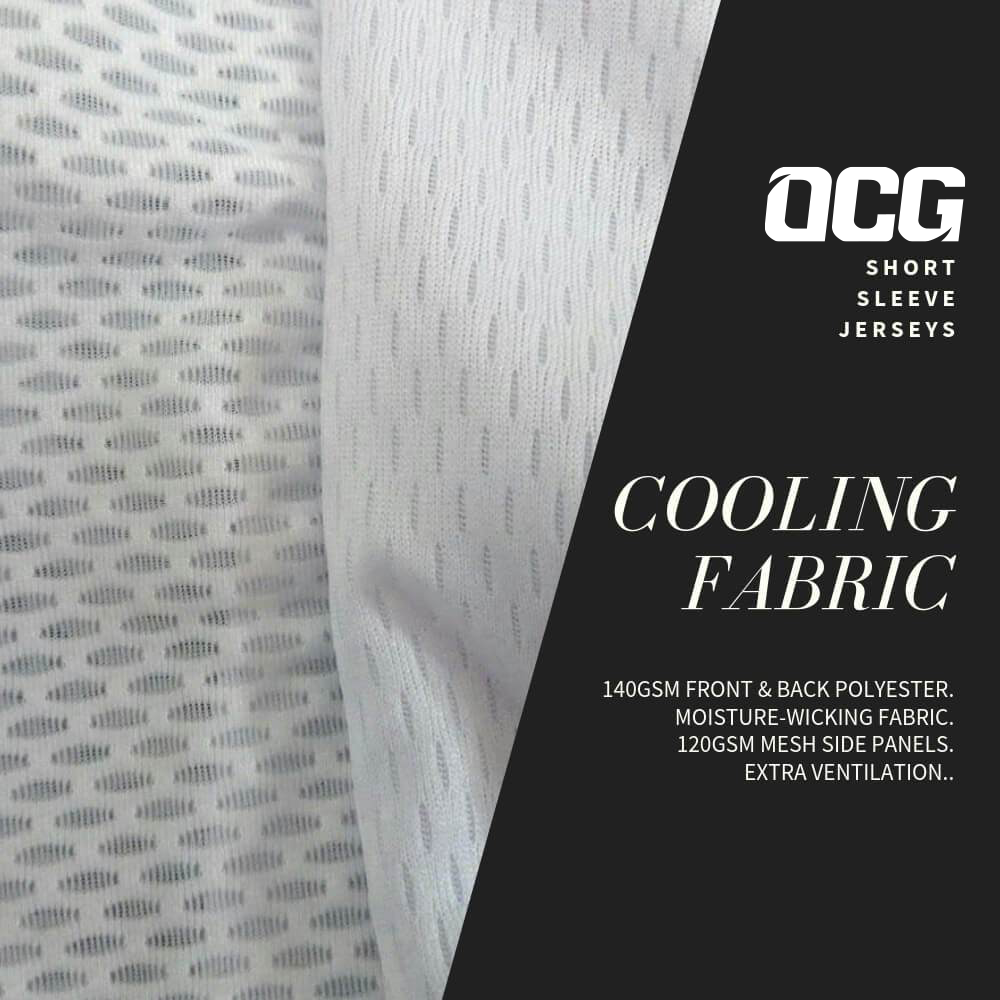 Men's OCG Plain Color Block Short Sleeve Cycling Jersey [clearance]