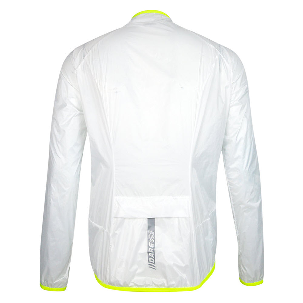 DV Neo White Lightweight Windproof Water Resistant Cycling Jacket