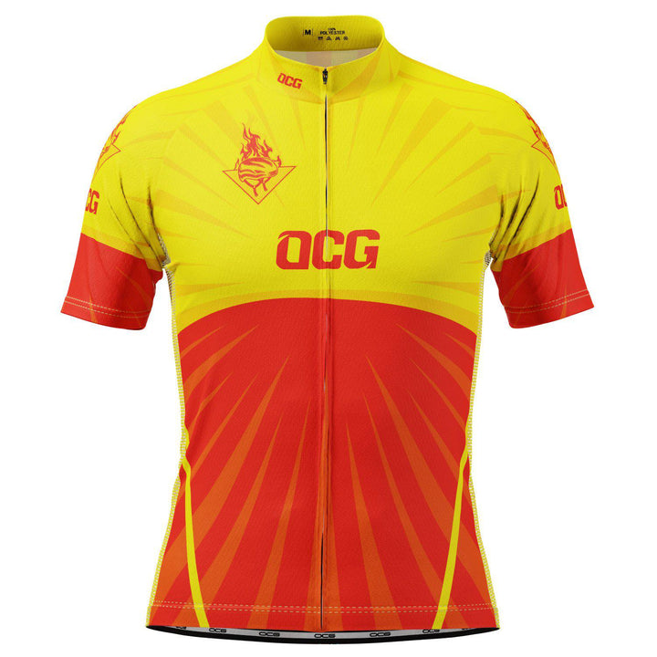 Men's Support the Sun Short Sleeve Cycling Jersey