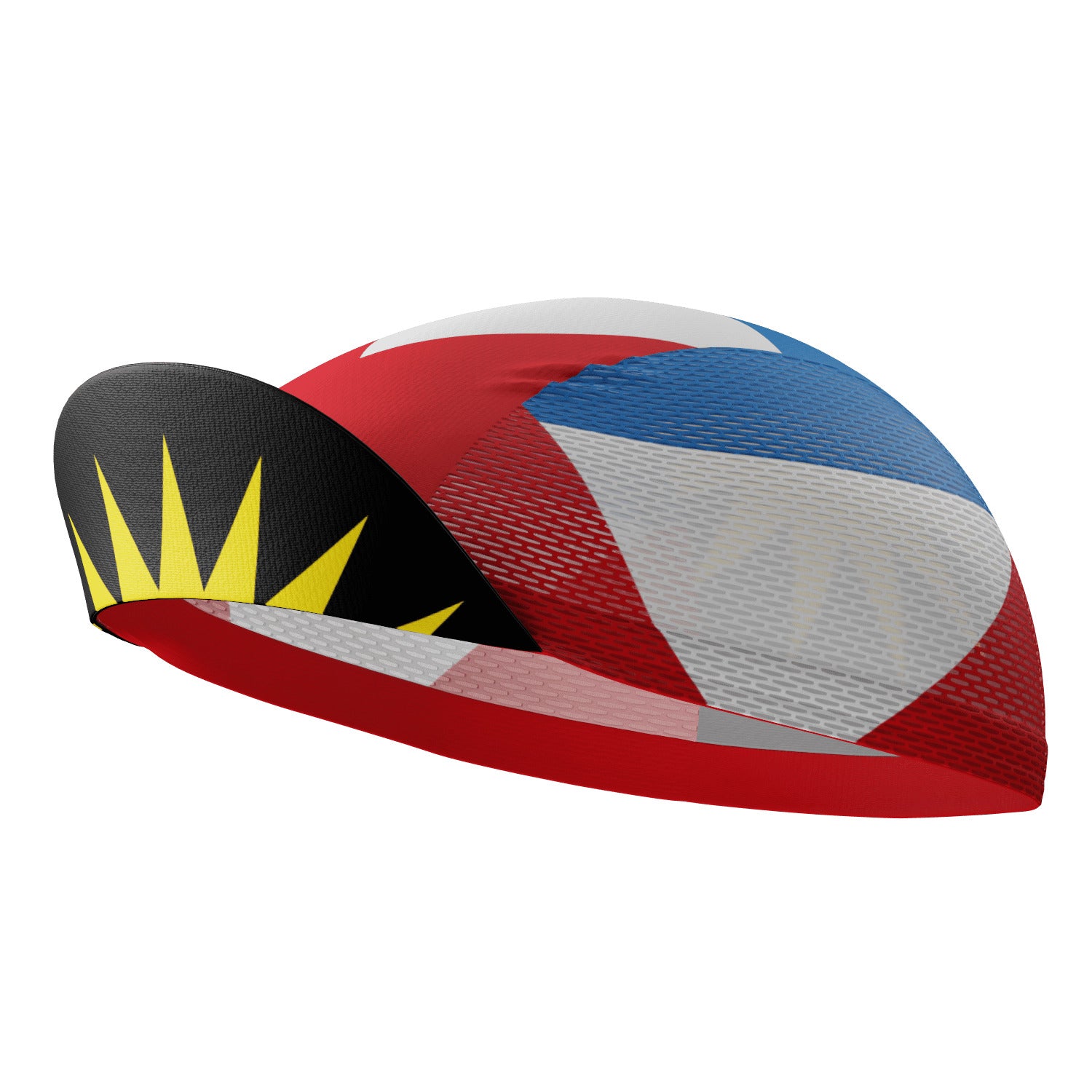 Unisex Antigua and Barbuda National Flag Quick Dry Cycling Cap