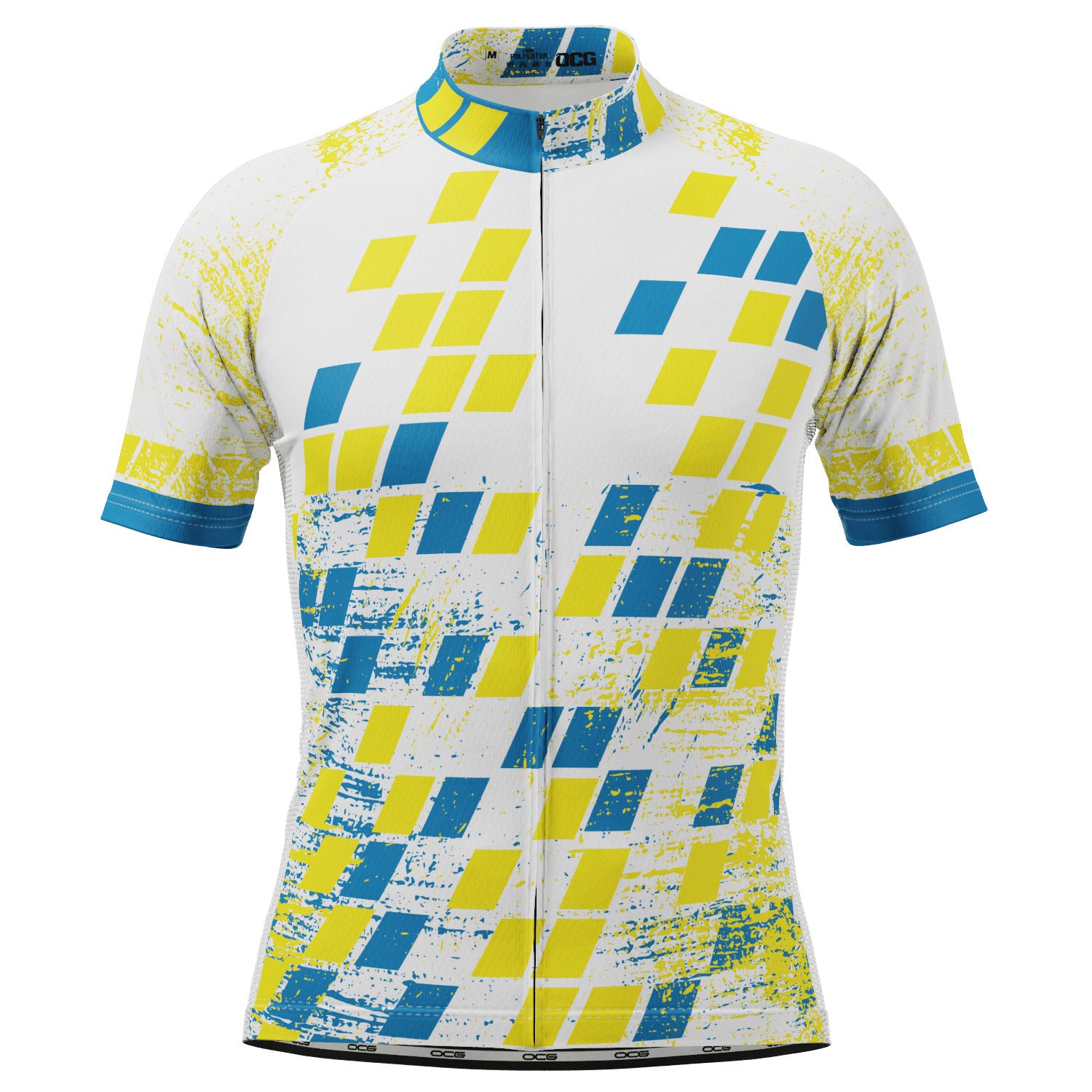 Men's Athletic Modern Gan Short Sleeve Cycling Jersey
