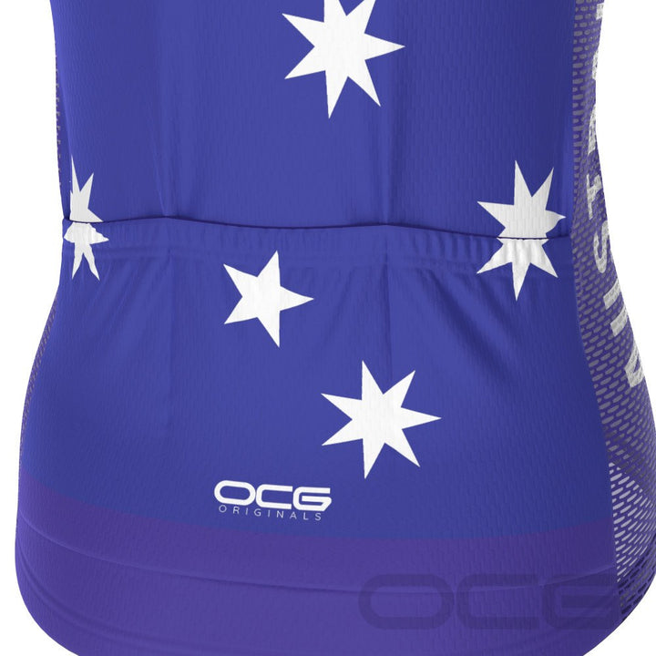 Women's Australia Southern Cross Short Sleeve Cycling Jersey