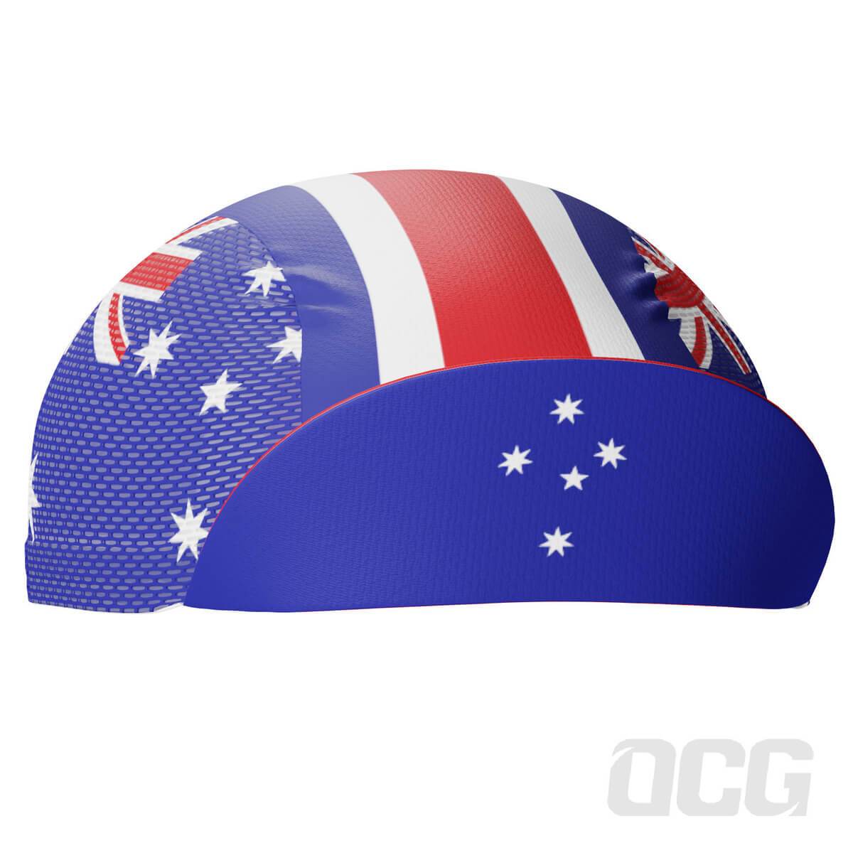 Unisex Australia Southern Cross National Icon Quick Dry Cycling Cap