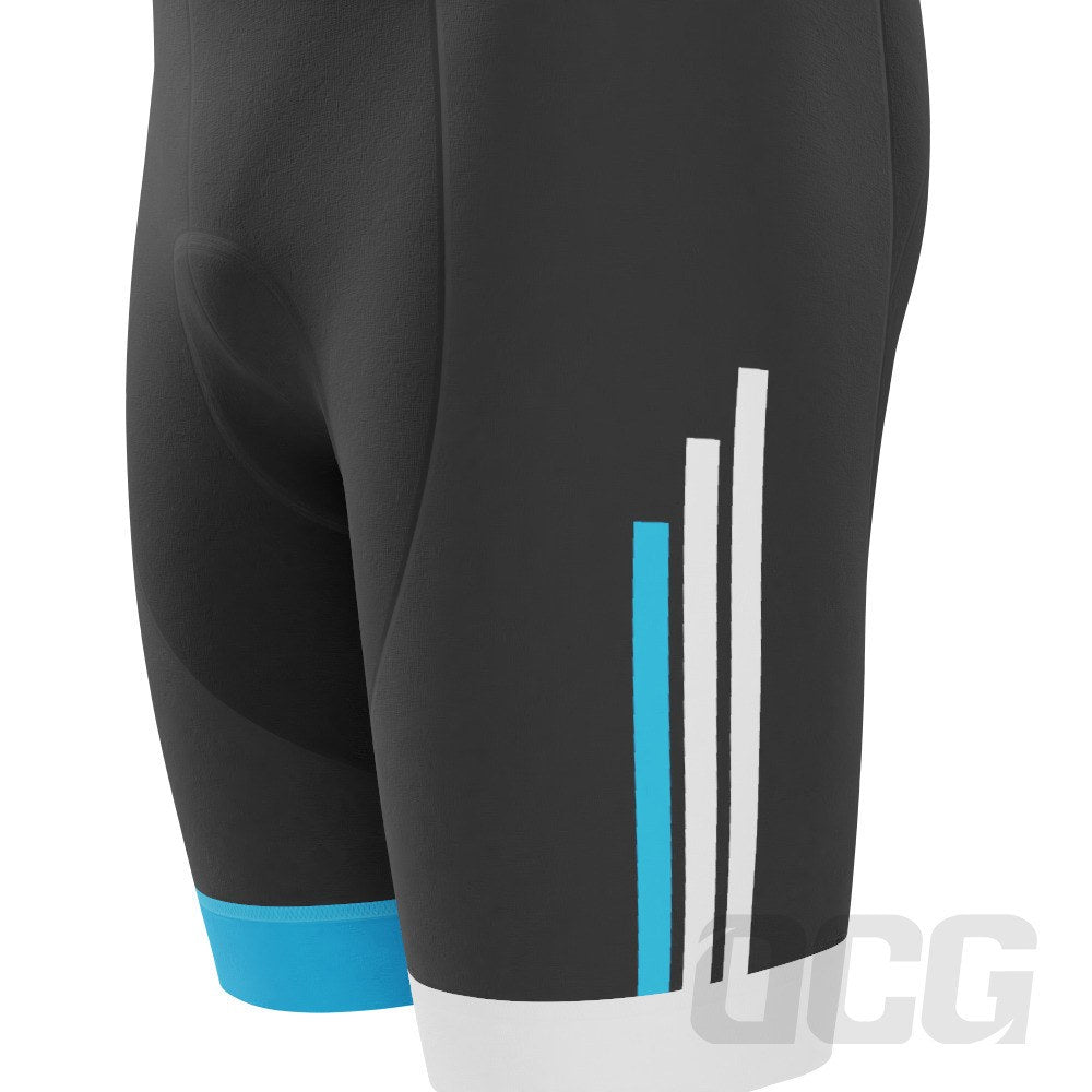 Men's Blue American Stripes Pro-Band Cycling Shorts