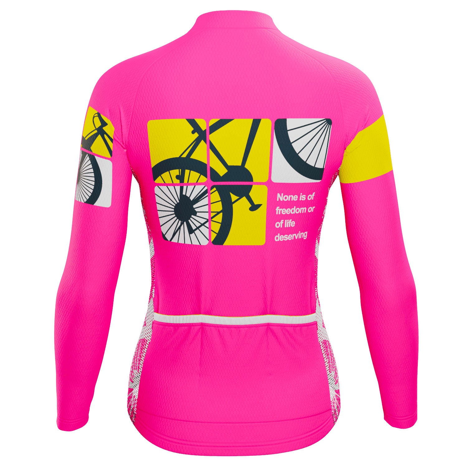 Women's Born To Ride Series 1 Long Sleeve Cycling Jersey
