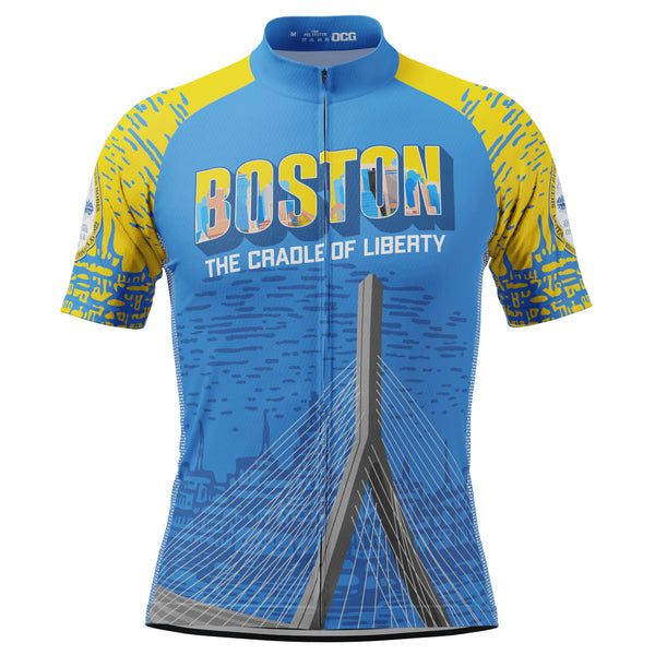 Men's Around The World - Boston Short Sleeve Cycling Jersey