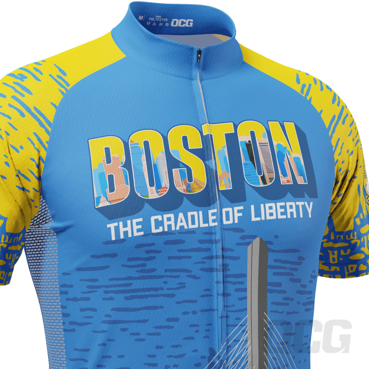 Men's Around The World - Boston Short Sleeve Cycling Jersey
