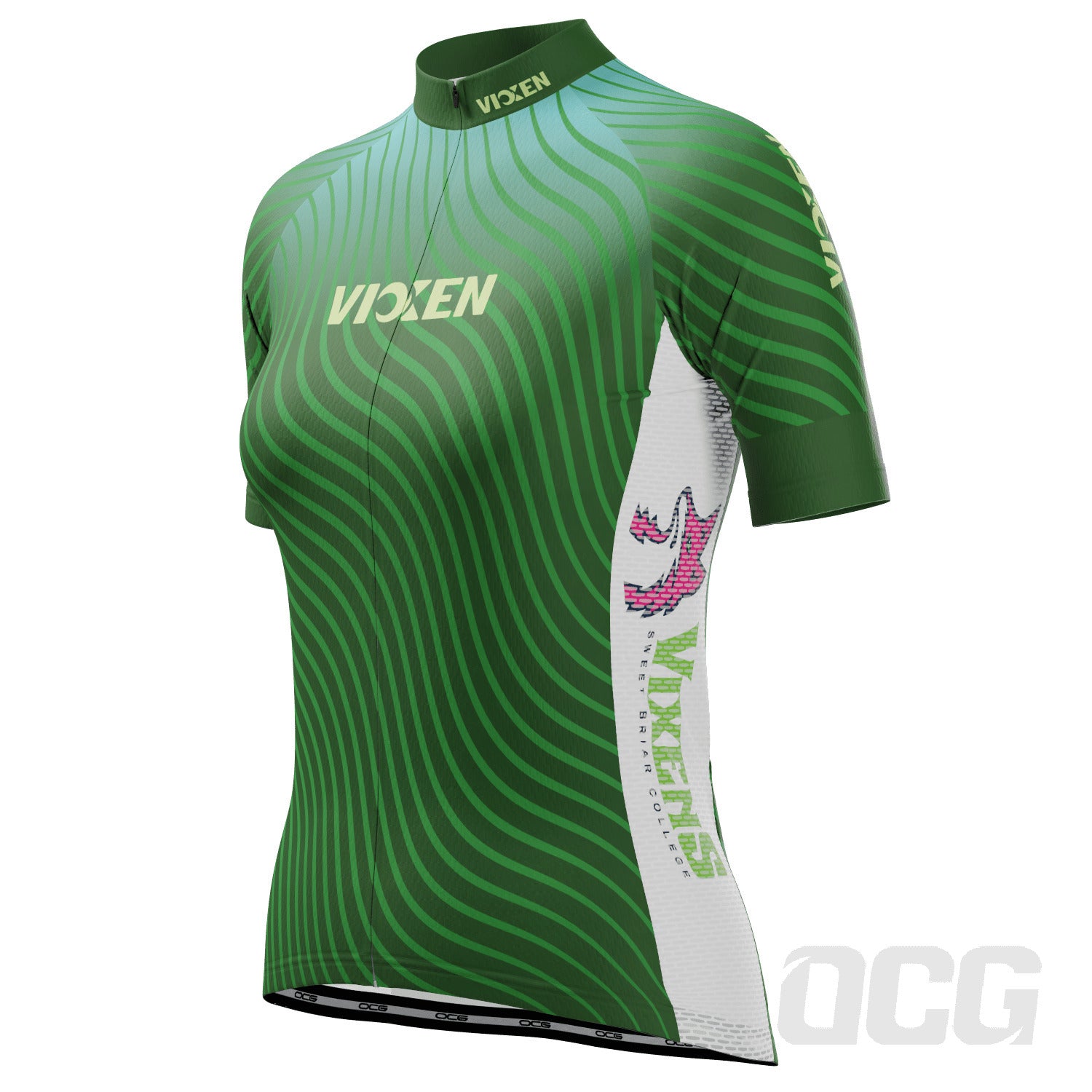 Women's Custom Vixen Sweet Briar Short Sleeve Cycling Jersey