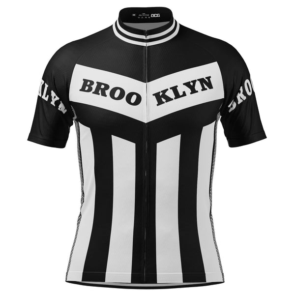 Men's Brooklyn Retro Classic Short Sleeve Cycling Jersey