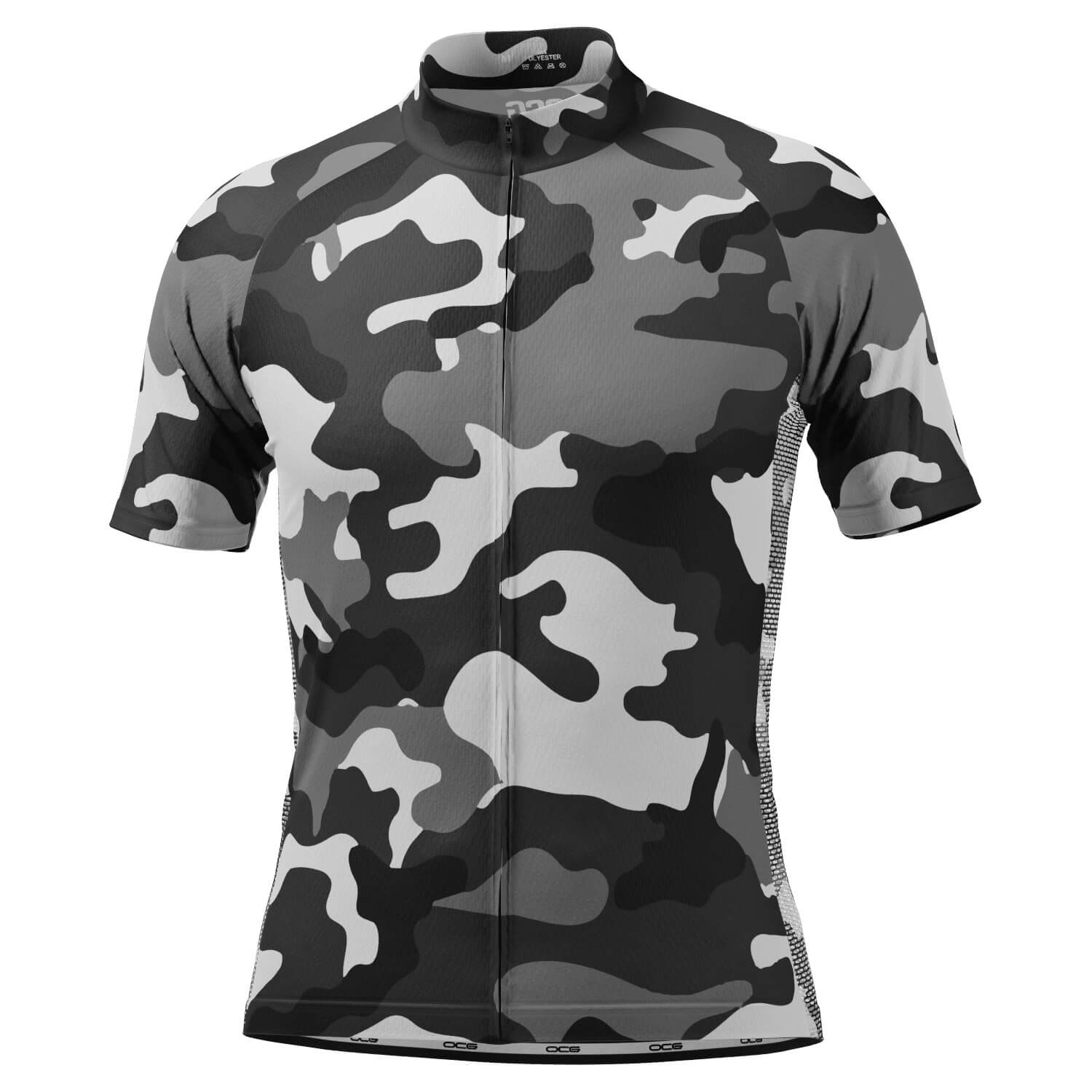 Men's Camouflage Short Sleeve Cycling Jersey