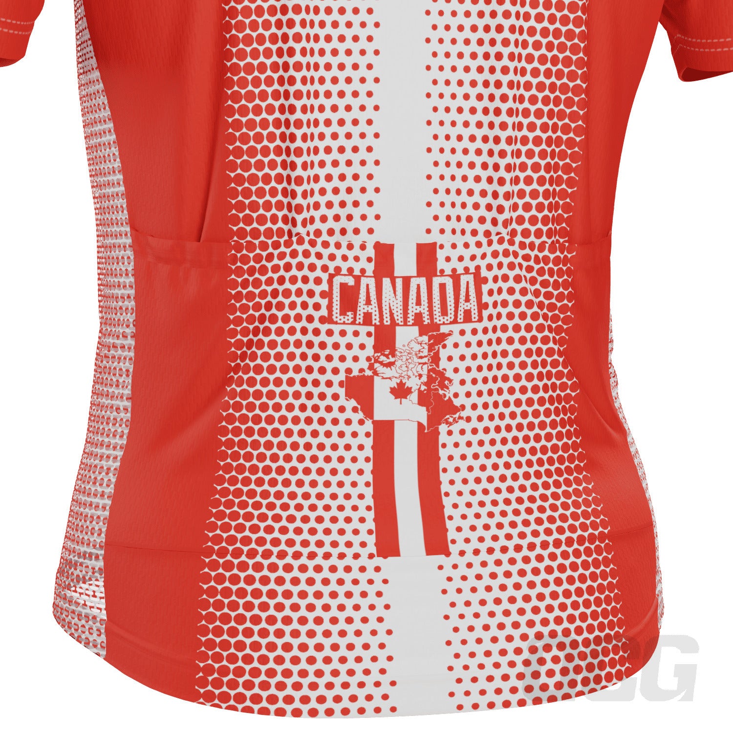 Men's World Countries Team Canada Icon Short Sleeve Cycling Jersey