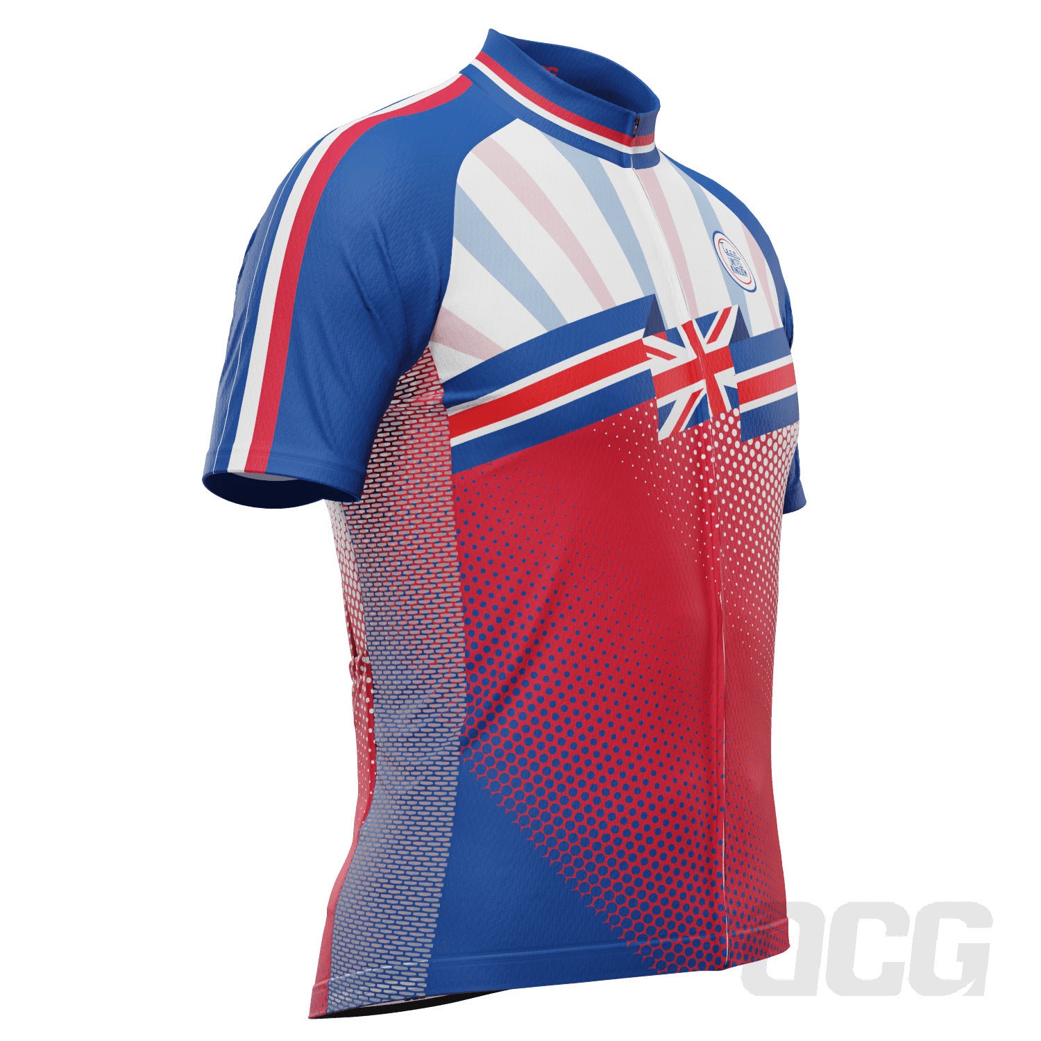 Men's World Countries Team UK Icon Short Sleeve Cycling Jersey