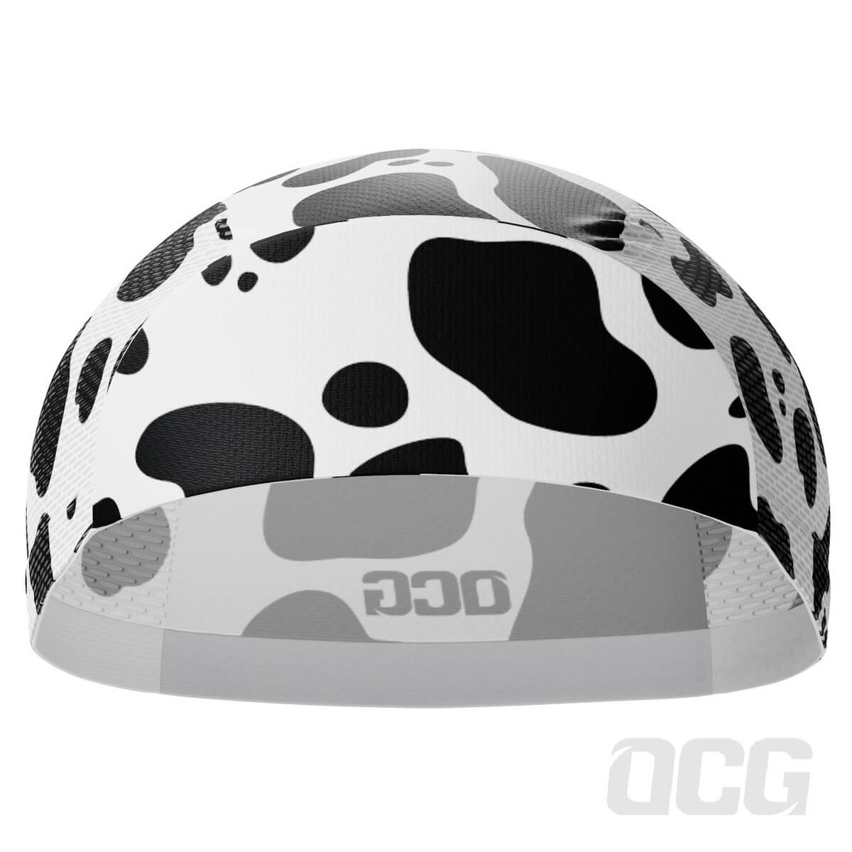 Unisex Jersey Cow Quick Dry Cycling Cap